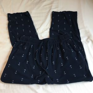 Nautica Men's Anchor Print Pajama Pants, M